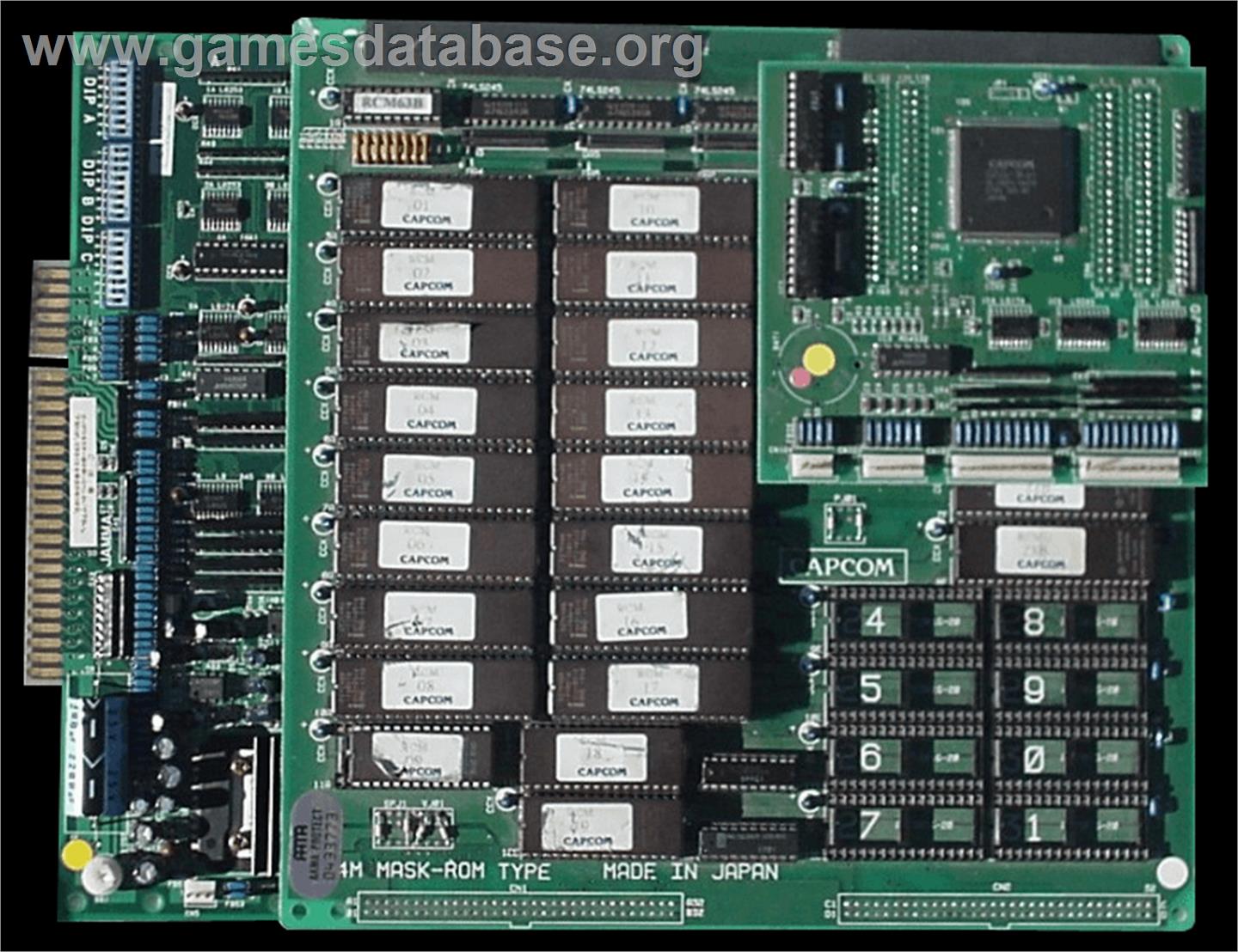 Rockman: The Power Battle - Arcade - Artwork - PCB