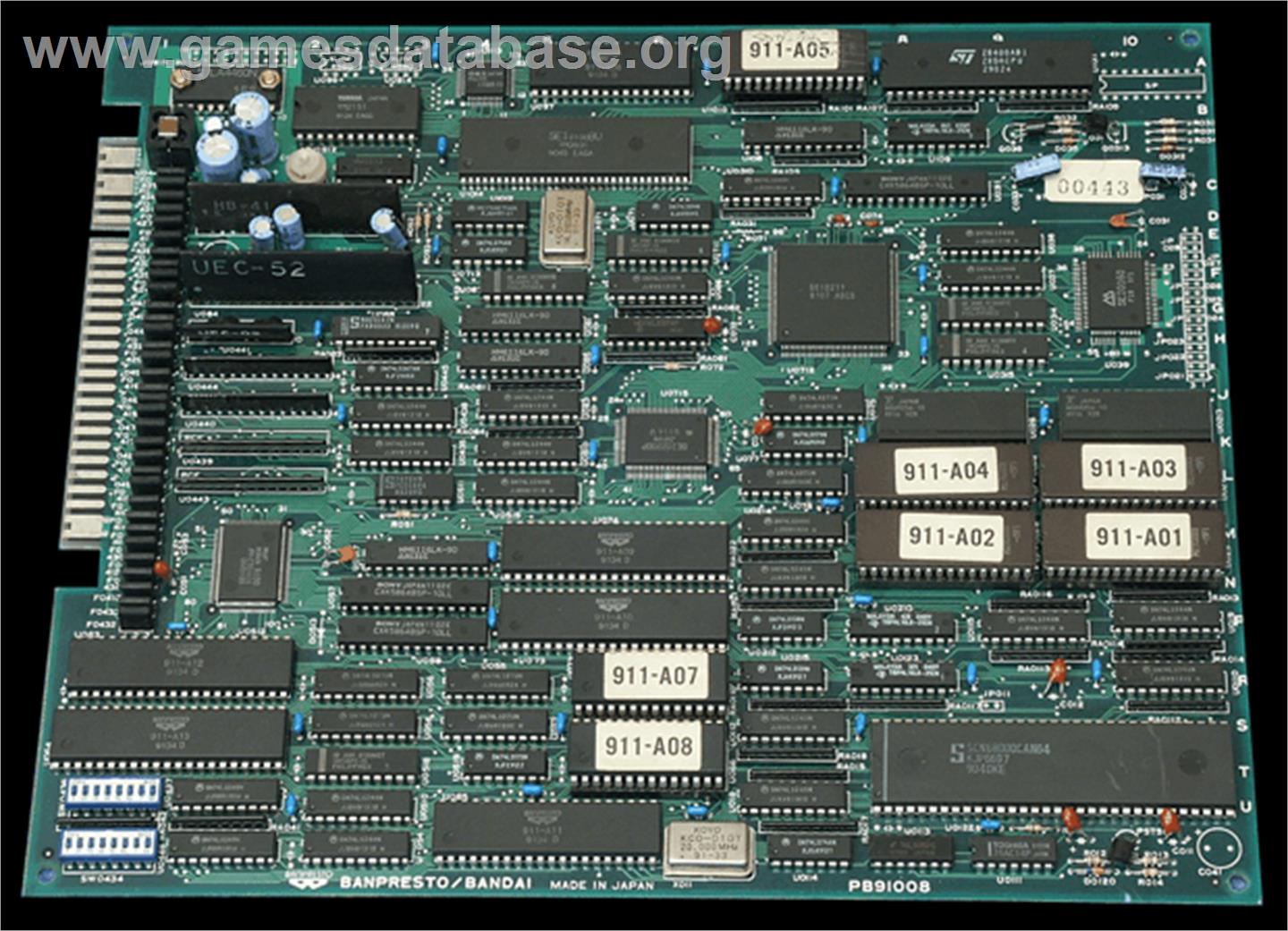 SD Gundam Psycho Salamander no Kyoui - Arcade - Artwork - PCB