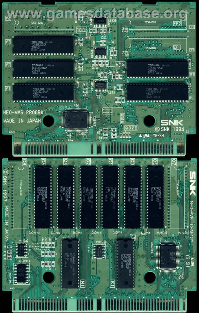 Shock Troopers - 2nd Squad - Arcade - Artwork - PCB