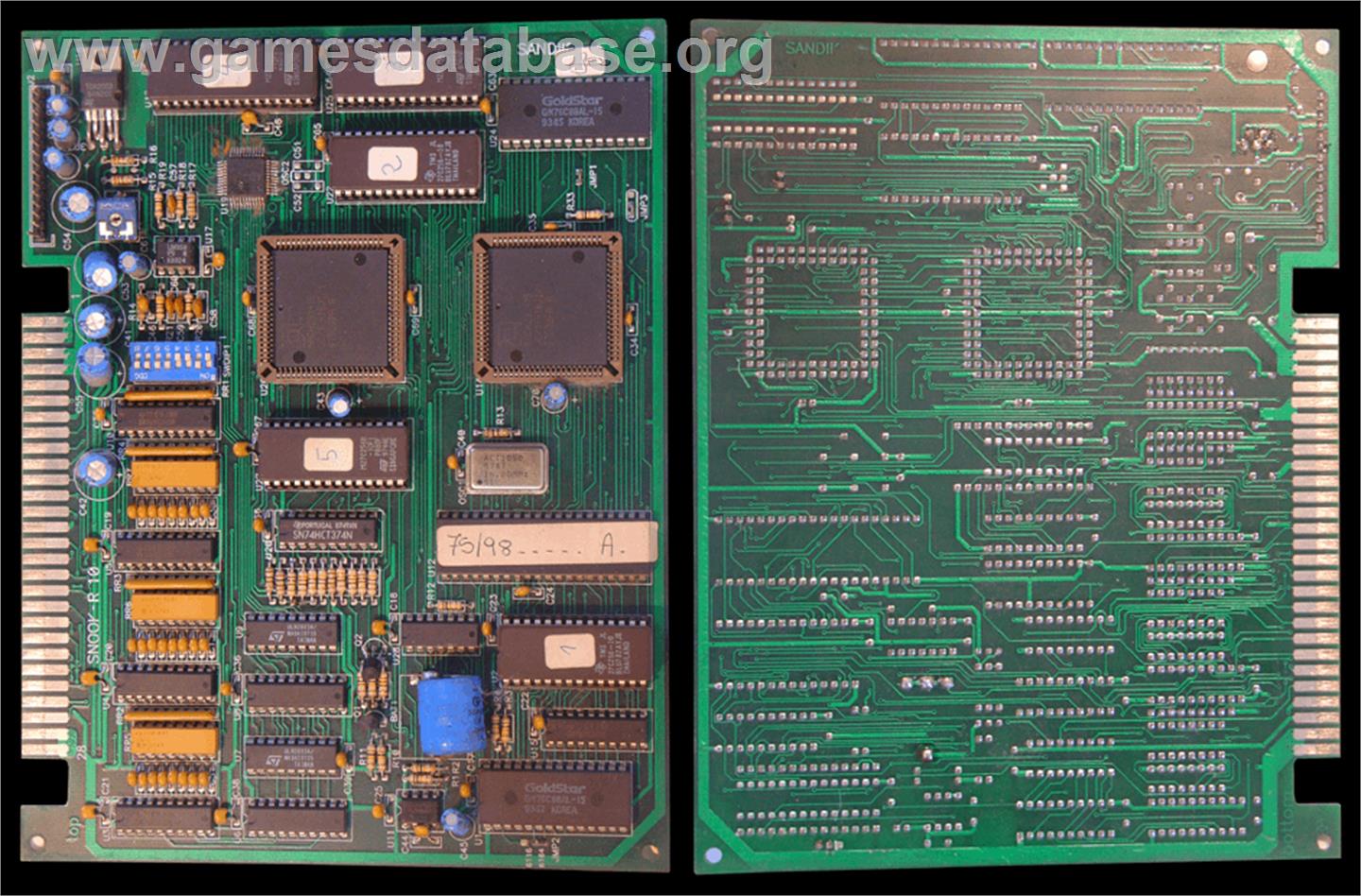 Snooker 10 - Arcade - Artwork - PCB