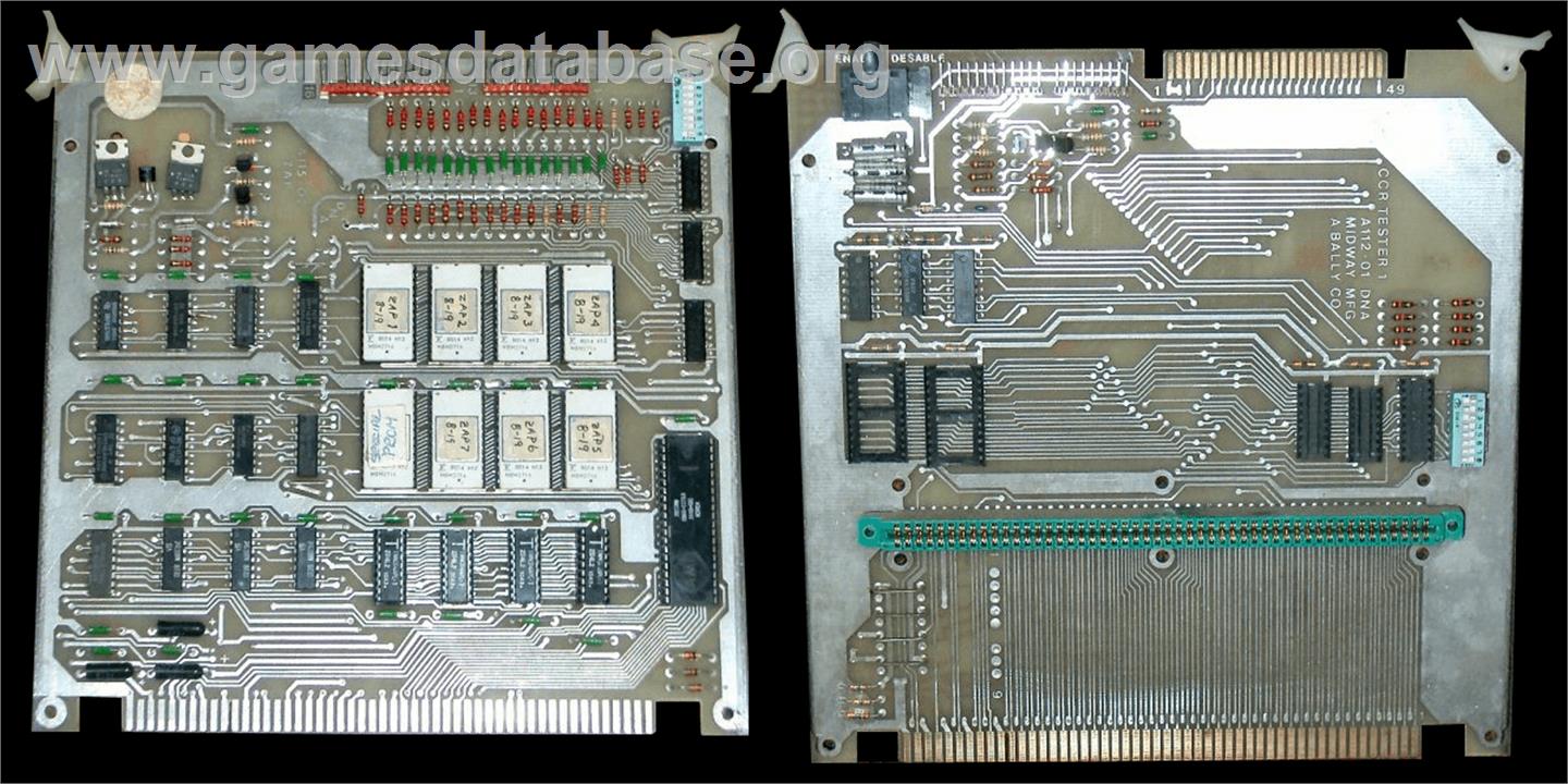 Space Zap - Arcade - Artwork - PCB