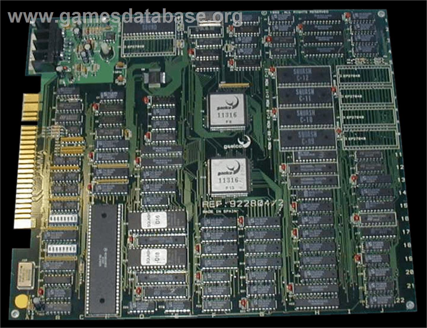 Squash - Arcade - Artwork - PCB