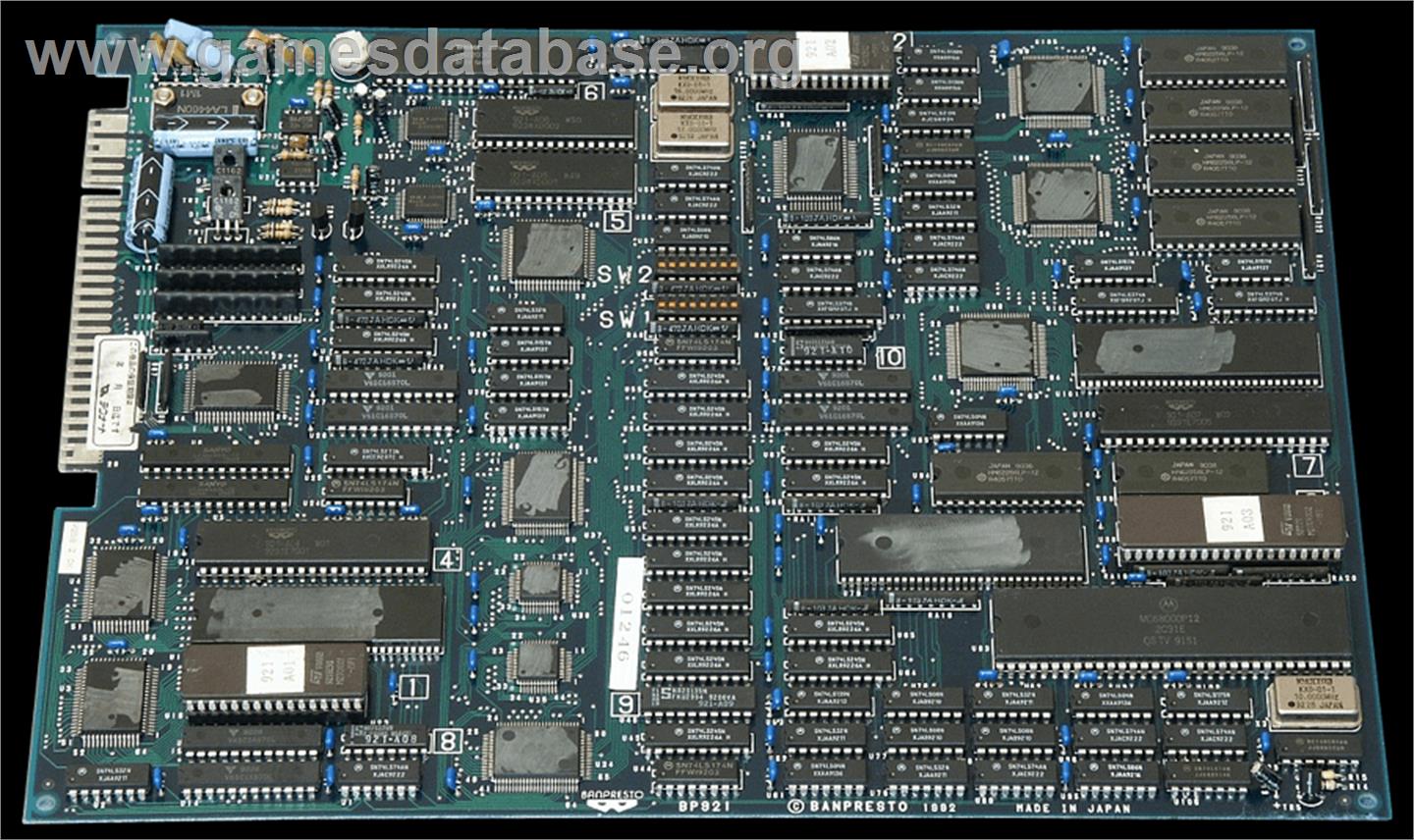 Super Spacefortress Macross / Chou-Jikuu Yousai Macross - Arcade - Artwork - PCB