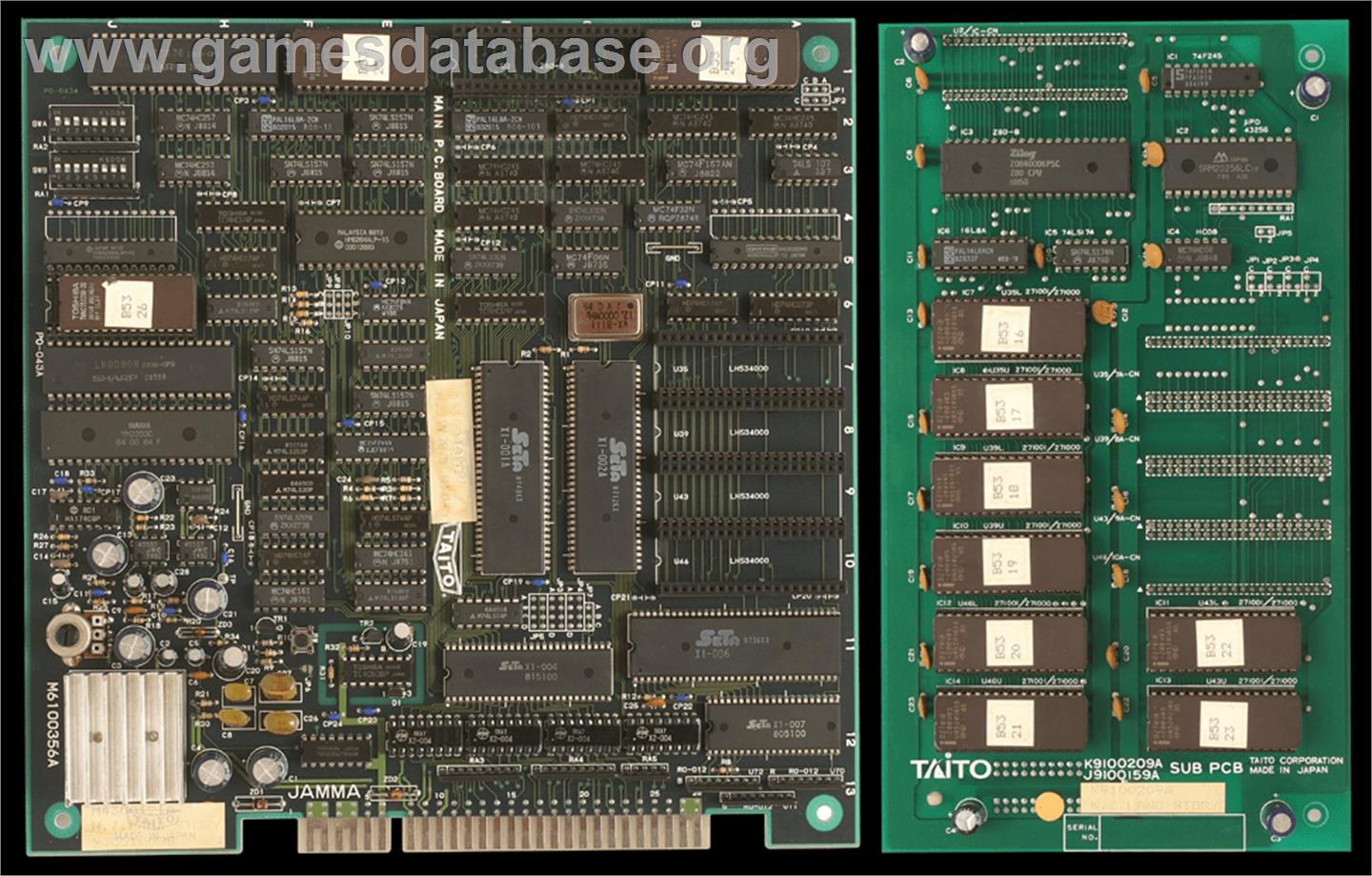The NewZealand Story - Arcade - Artwork - PCB