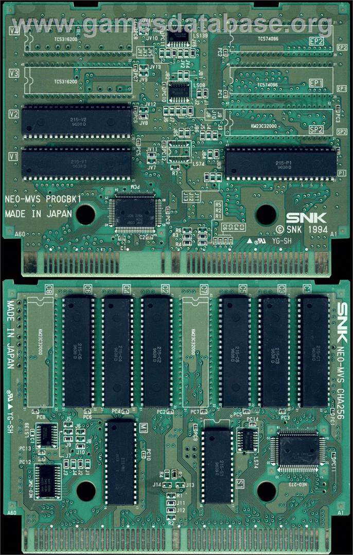 The Ultimate 11 - The SNK Football Championship / Tokuten Ou - Honoo no Libero - Arcade - Artwork - PCB