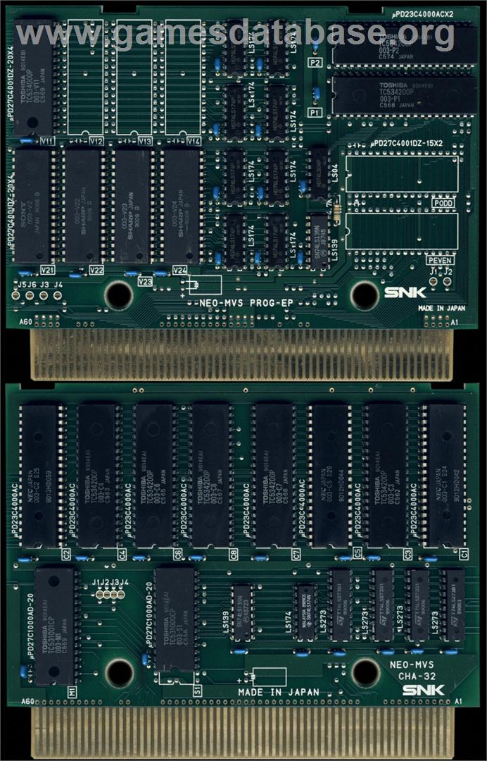 Top Player's Golf - Arcade - Artwork - PCB