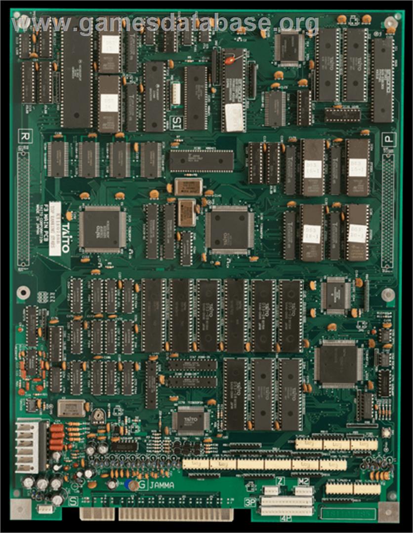 Top Ranking Stars - Arcade - Artwork - PCB