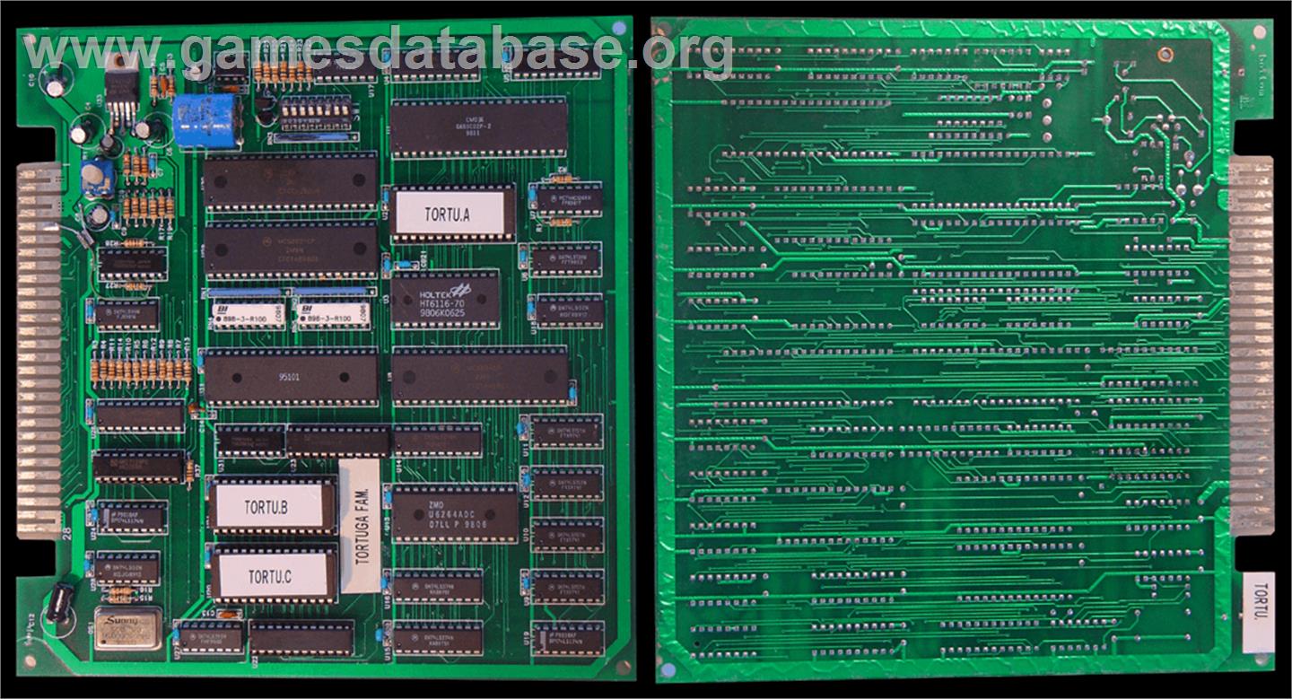 Tortuga Family - Arcade - Artwork - PCB