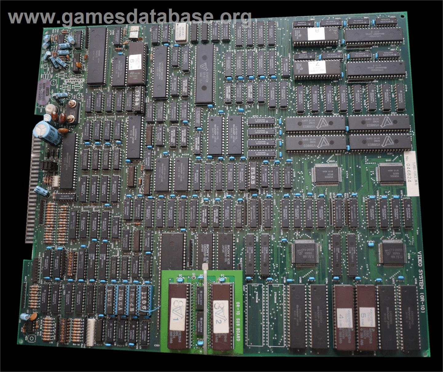 Turbo Force - Arcade - Artwork - PCB