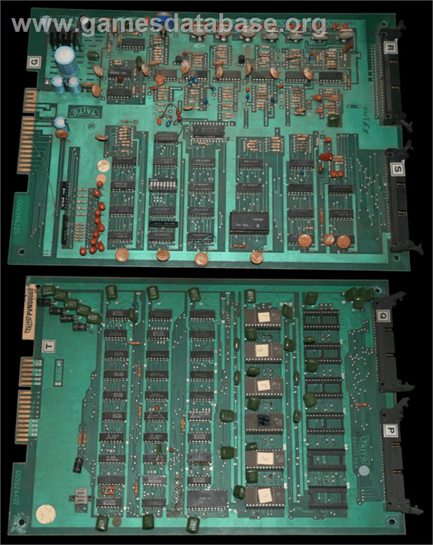 Vortex - Arcade - Artwork - PCB