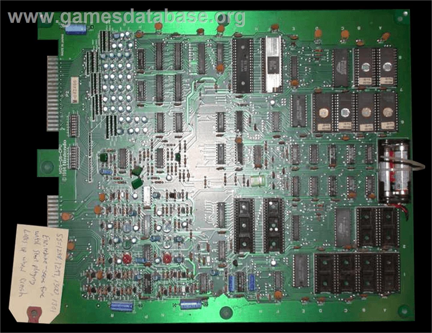 Vs. Excitebike - Arcade - Artwork - PCB