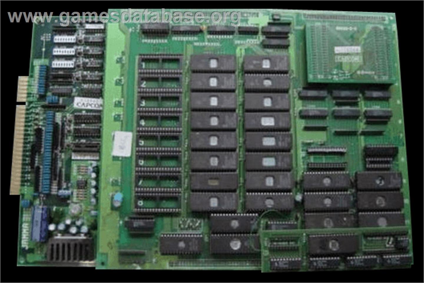 Warriors of Fate - Arcade - Artwork - PCB