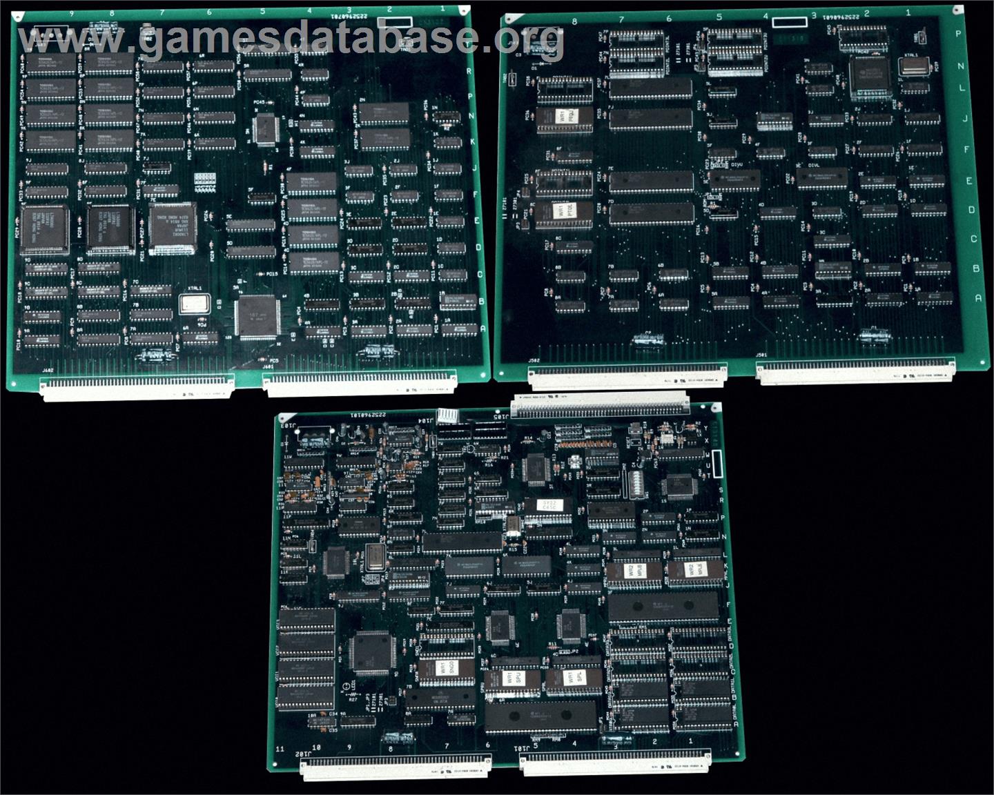 Winning Run Suzuka Grand Prix - Arcade - Artwork - PCB
