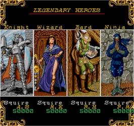 High Score Screen for Gate of Doom.