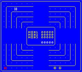 High Score Screen for Head On.