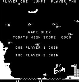 High Score Screen for Rip Cord.