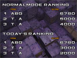 High Score Screen for Tetris the Absolute The Grand Master 2.