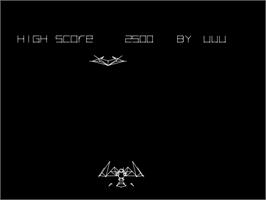 High Score Screen for War of the Worlds.