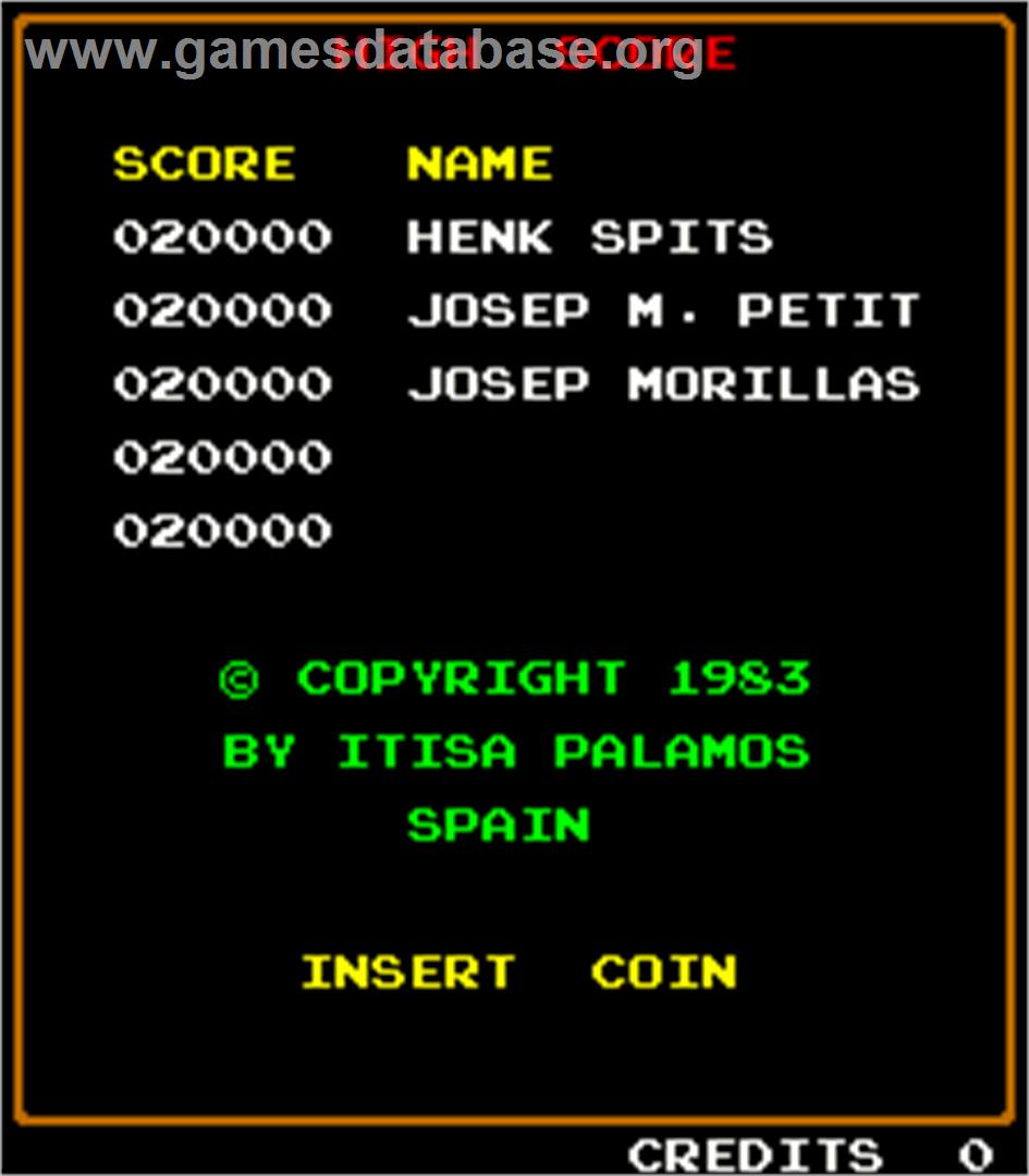 Botanic - Arcade - Artwork - High Score Screen