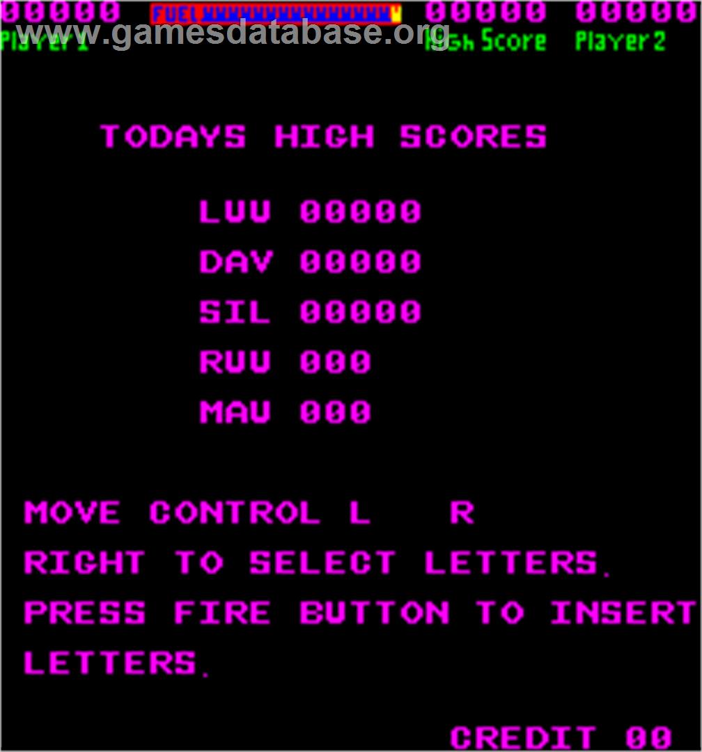 Lazarian - Arcade - Artwork - High Score Screen