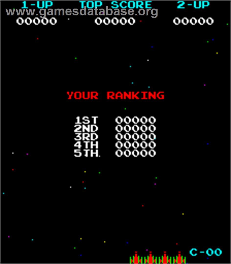 New York! New York! - Arcade - Artwork - High Score Screen