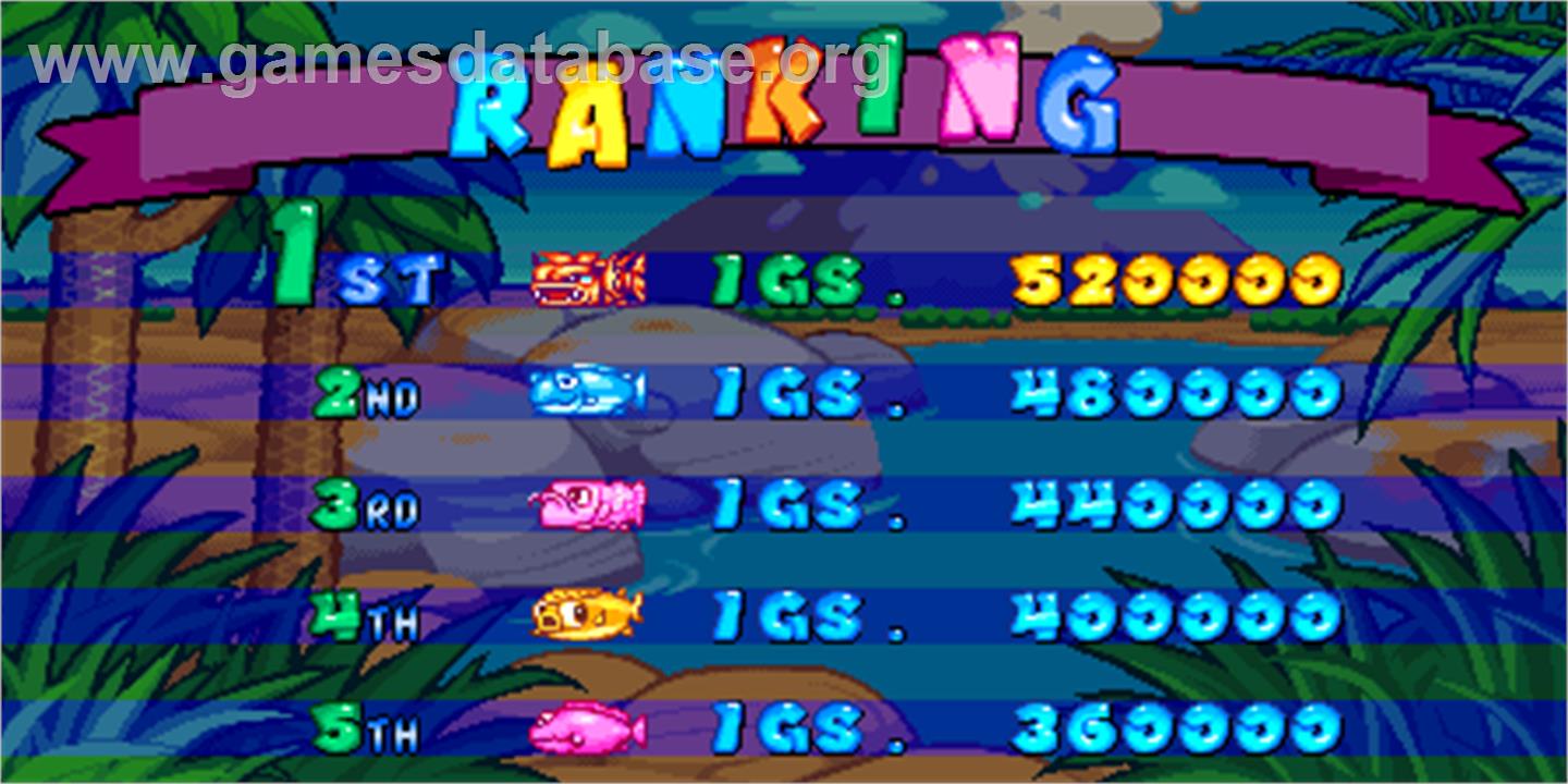 Puzzli 2 Super - Arcade - Artwork - High Score Screen