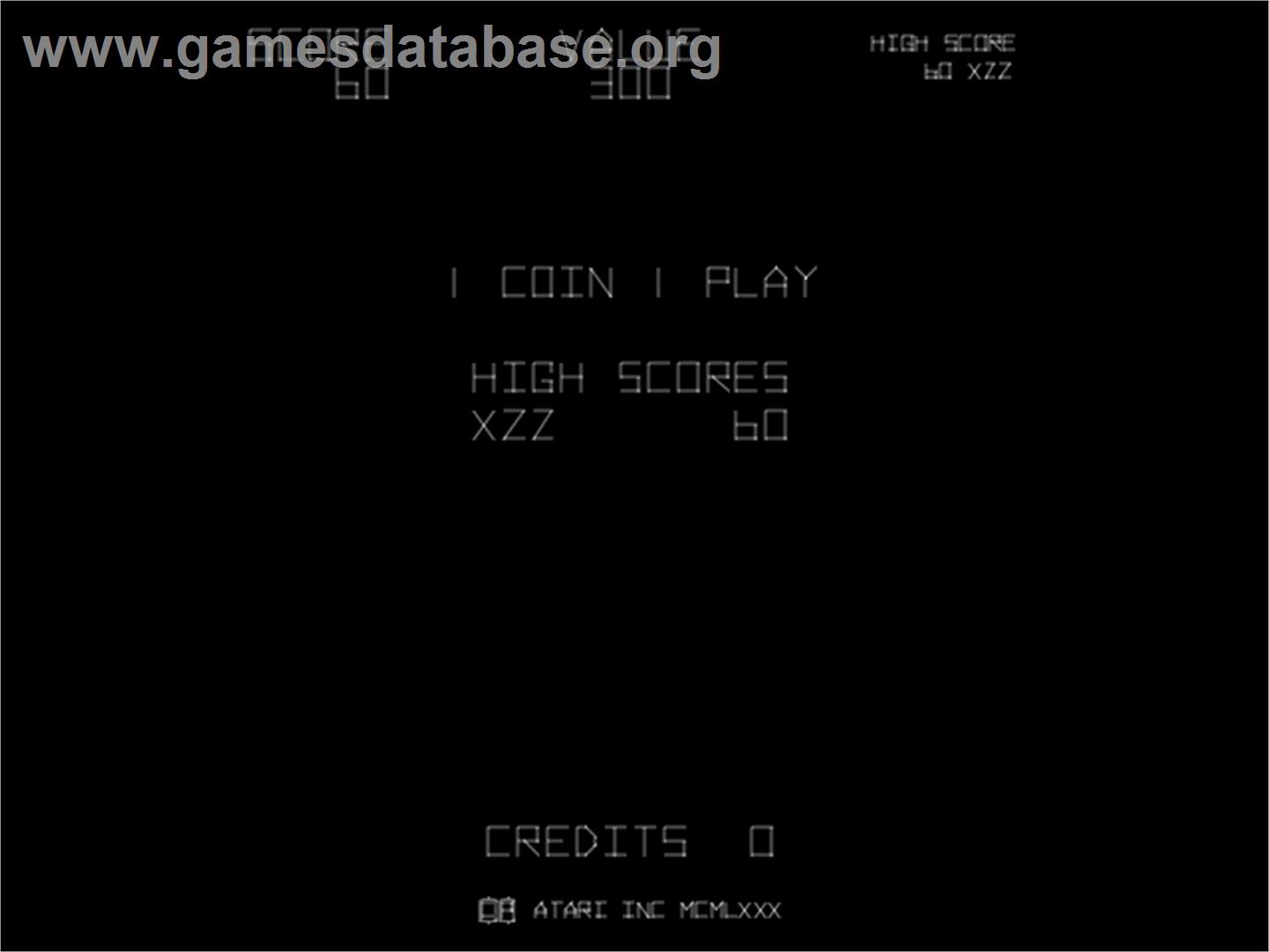 Red Baron - Arcade - Artwork - High Score Screen