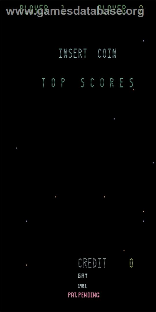 Space Bugger - Arcade - Artwork - High Score Screen