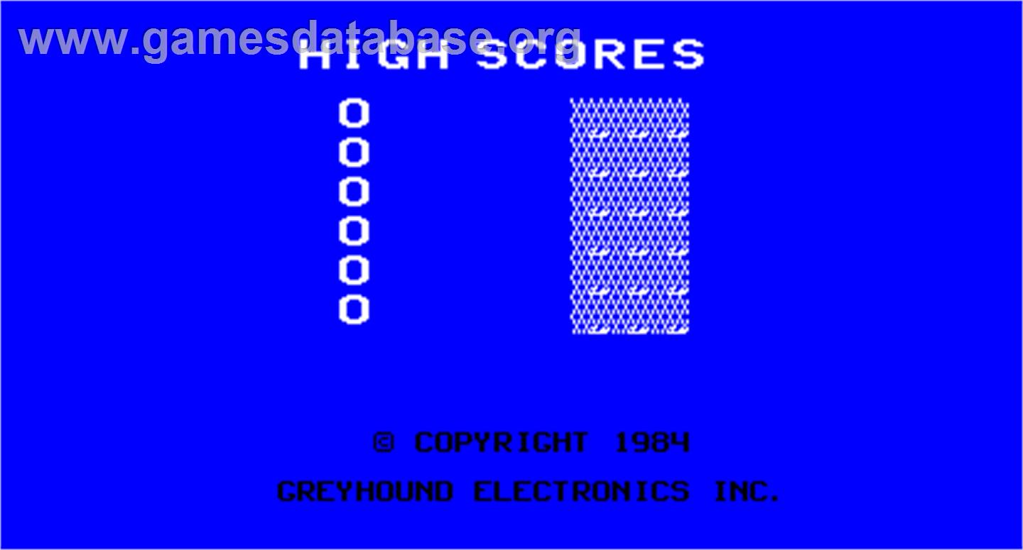 Trivia - Arcade - Artwork - High Score Screen