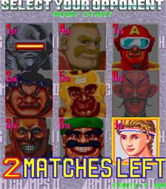 Select Screen for Arm Champs II v2.6.