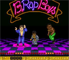 Select Screen for B.Rap Boys.