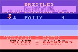 Select Screen for Bristles.