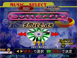 Select Screen for Dance Dance Revolution - Internet Ranking Ver.