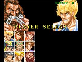Select Screen for Fighter's History.