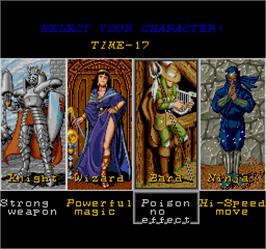 Select Screen for Gate of Doom.