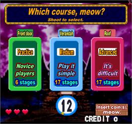 Select Screen for Ghoul Panic.