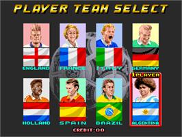 Select Screen for Goal! '92.