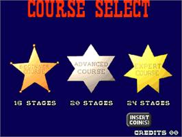 Select Screen for Gun Gabacho.