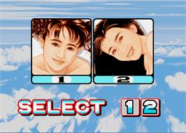 Select Screen for Hanafuda Hana Tengoku.