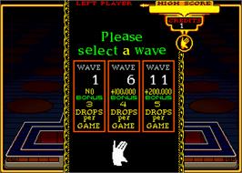 Select Screen for Klax.