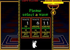 Select Screen for Klax.