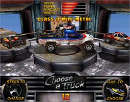 Select Screen for Off Road Challenge.