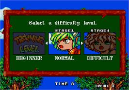 Select Screen for Puyo Puyo.