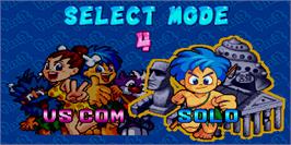Select Screen for Puzzli 2 Super.