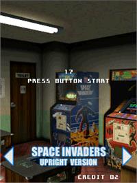 Select Screen for Space Invaders Anniversary.