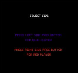 Select Screen for Street Football.