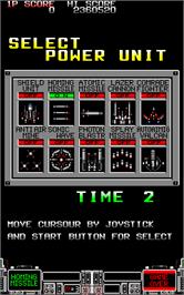 Select Screen for Strike Gunner S.T.G.
