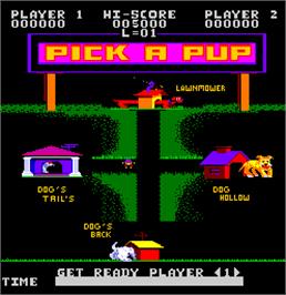 Select Screen for The Amazing Adventures of Mr. F. Lea.
