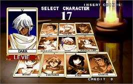 Select Screen for Touryuu Densetsu Elan-Doree / Elan Doree - Legend of Dragoon.