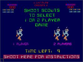 Select Screen for Turbo Sub.